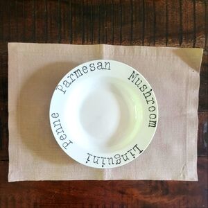 Set Of 2 Beige Linen Placemats New